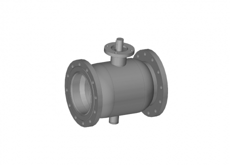 Кран шаровой RJIP Premium FF DN250 PN25 GF фланцевый, под привод, стандартный проход Ридан 065N0362GR фото 3