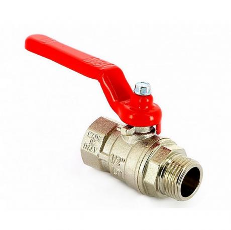 Кран шаровой Uni-Fitt НВ 1/2" стандартный проход, ручка VIVO