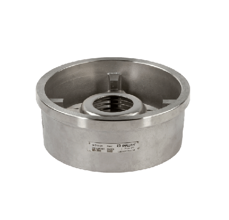 Клапан обратный межфланцевый NVD-812R пружинный тарельчатый, PN40, DN150, нержавеющая сталь AISI 316 Ридан 082X8540R фото 1