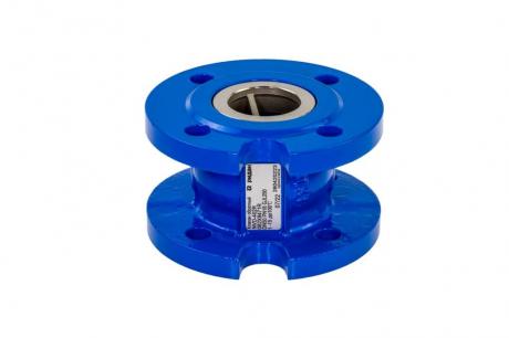Клапан обратный NVD-402R фланцевый пружинный с аксиальным затвором, PN16, DN40, чугун Ридан 082X8470R фото 1
