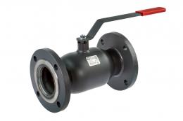 Кран шаровой RJIP Standard FF DN40 PN16 фланцевый, с рукояткой, стандартный проход Ридан 065N9624R