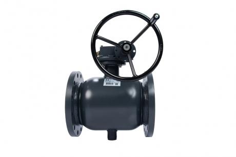 Кран шаровой RJIP Premium FF DN300 PN16 WG фланцевый, с редуктором, стандартный проход Ридан 065N0266GR фото 4