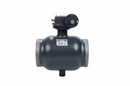 Кран шаровой RJIP Premium WW DN150 PN25 WG приварной, с редуктором, стандартный проход Ридан 065N0151GR