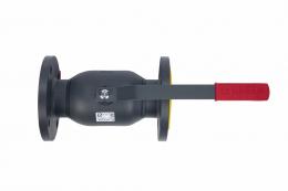 Кран шаровой RJIP Standard FF DN100 PN16 фланцевый, с рукояткой, стандартный проход Ридан 065N9628R фото 4