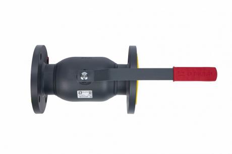 Кран шаровой RJIP Standard FF DN100 PN16 фланцевый, с рукояткой, стандартный проход Ридан 065N9628R фото 4