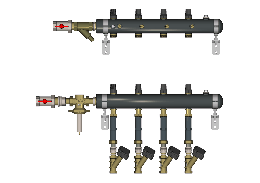 Узел распределительный этажный TDU.5R DN50-5L-20-APT15-MNT15 Ридан 162L2003R