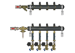 Узел распределительный этажный TDU.5R DN50-5L-25-APT20-MVT15 Ридан 162L2024R