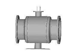 Кран шаровой RJIP Premium FF DN350 PN16 GF фланцевый, под привод, стандартный проход Ридан 065N0272GR фото 5
