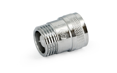 Клапан обратный Uni-Fitt компактный НВ 1/2" хромированный фото 1