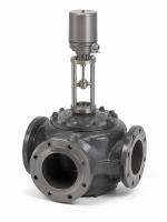 Клапан регулирующий Broen Clorius G3FM трехходовой Ду250 10 бар 865/744 Kv