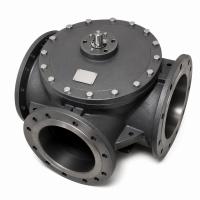 Клапан регулирующий Broen Clorius G3FM-T трехходовой Ду350 10 бар 2530/3380 Kv