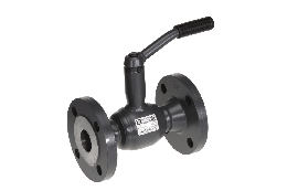 Кран шаровой RJIP Premium FF DN25 PN40 фланцевый, с рукояткой, стандартный проход Ридан 065N0310GR