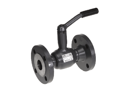 Кран шаровой RJIP Premium FF DN25 PN40 фланцевый, с рукояткой, стандартный проход Ридан 065N0310GR фото 1