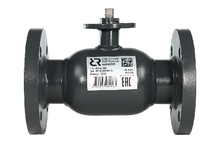 Кран шаровой RJIP Premium FF DN65 PN25 GF фланцевый, под привод, стандартный проход Ридан 065N0332R фото 1