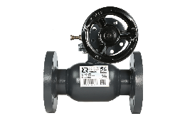 Кран шаровой RJIP Premium FF DN125 PN25 WG фланцевый, с редуктором, стандартный проход Ридан 065N0346R
