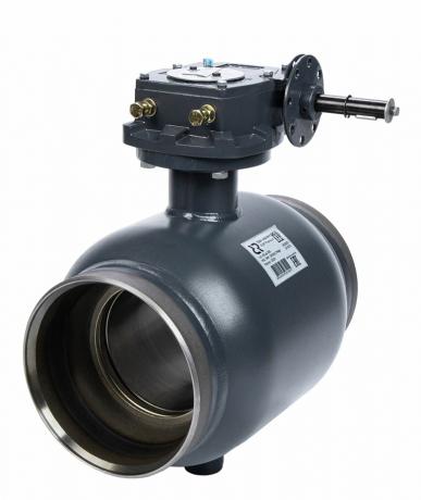 Кран шаровой RJIP Premium WW DN250 PN25 GF приварной, под привод, стандартный проход Ридан 065N0162GR фото 3