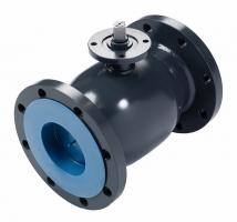 Кран шаровой RJIP Premium FF DN100 PN16 GF фланцевый, под привод, стандартный проход Ридан 065N0242R