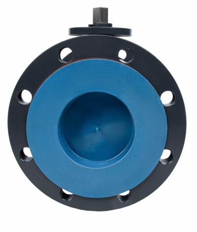 Кран шаровой RJIP Premium FF DN150 PN16 GF фланцевый, под привод, стандартный проход Ридан 065N0252GR фото 2