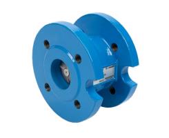 Клапан обратный NVD-402R фланцевый пружинный с аксиальным затвором, PN16, DN40, чугун Ридан 082X8470R фото 2